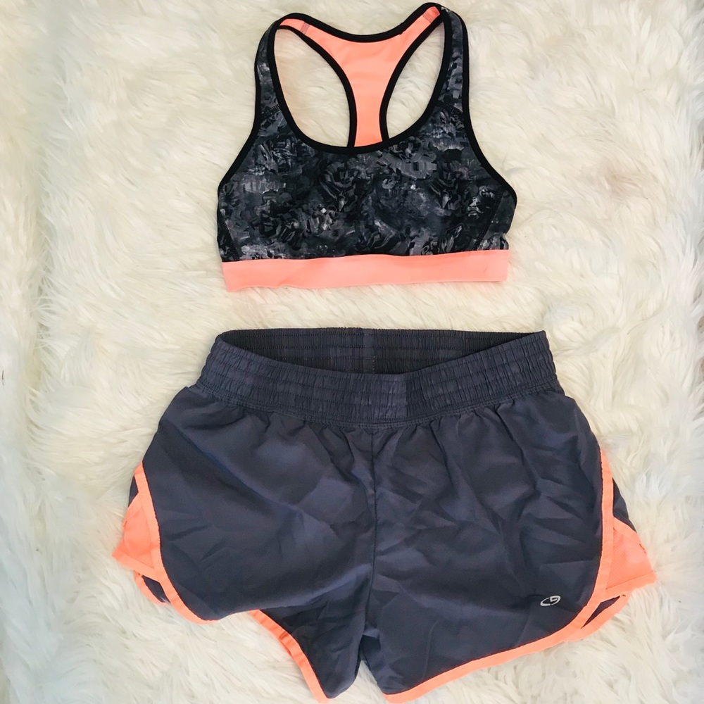 Matching Sports Bra & Shorts